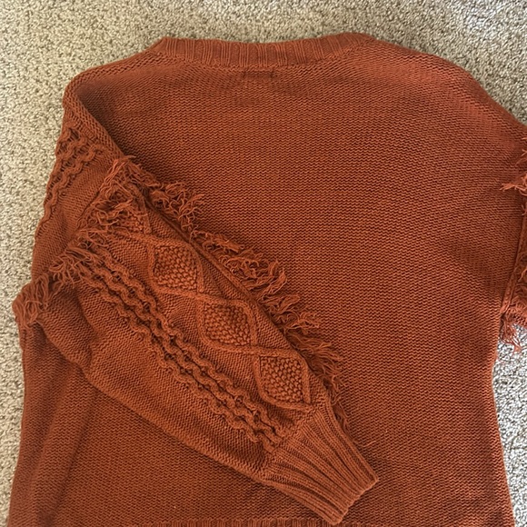 Ana rust sweater - Picture 3 of 3